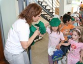 Mais novos aprendem a reciclar e a cumprir as regras de segurana rodoviria