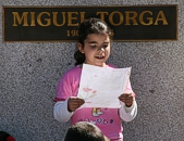 Crianças homenagearam Miguel Torga no Dia Mundial da Poesia