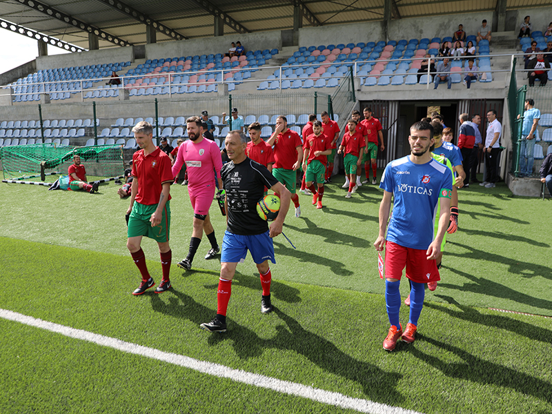 Jogo amigvel entre as equipas do GD Boticas e do GSF Portugais Angoulme