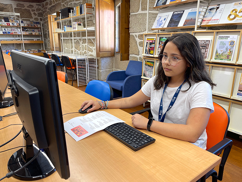 Aluna do Agrupamento Escolar de Boticas  finalista do Concurso Nacional de Leitura