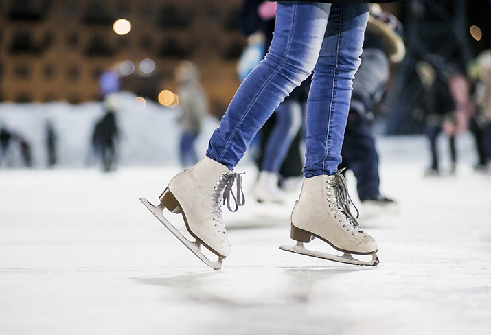 Pista de gelo para patinar em Boticas