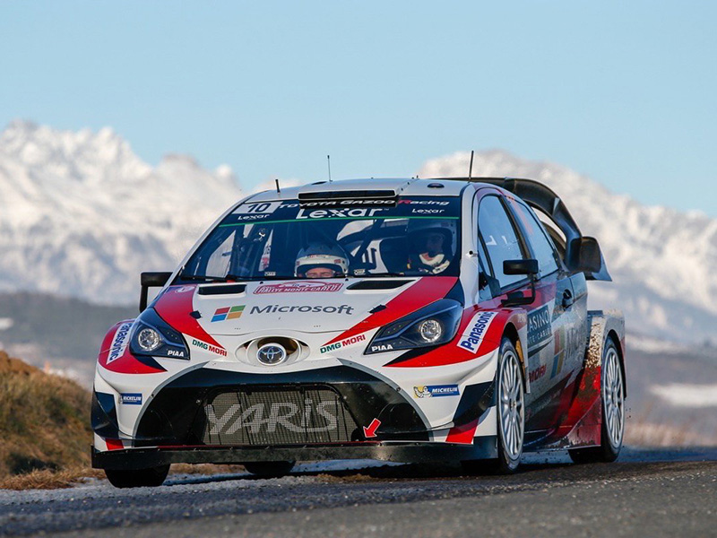 Equipa da Toyota Gazoo Racing realiza testes de Rali em Boticas