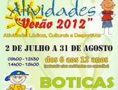 Atividades de Vero 2012 - Inscries