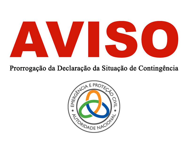 Prorrogao da Declarao da Situao de Contingncia