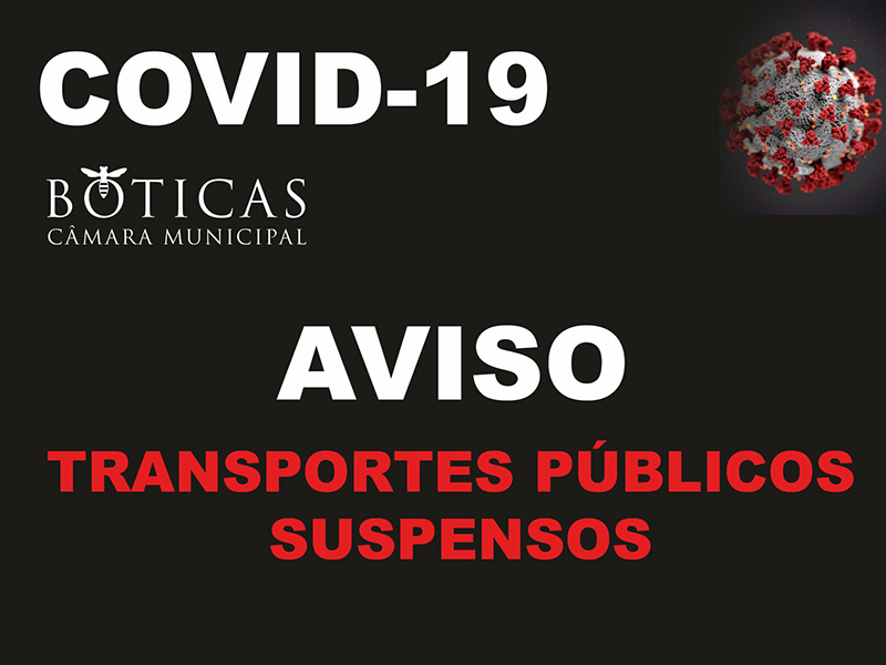 Transportes pblicos suspensos na regio