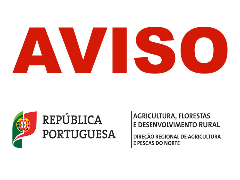 AVISO | Direo Regional de Agricultura e Pescas do Norte com novo local de atendimento em Boticas