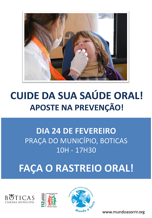 Sensibilizao e rastreios de sade oral em Boticas