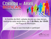 Corrida de Abril  esta sexta-feira