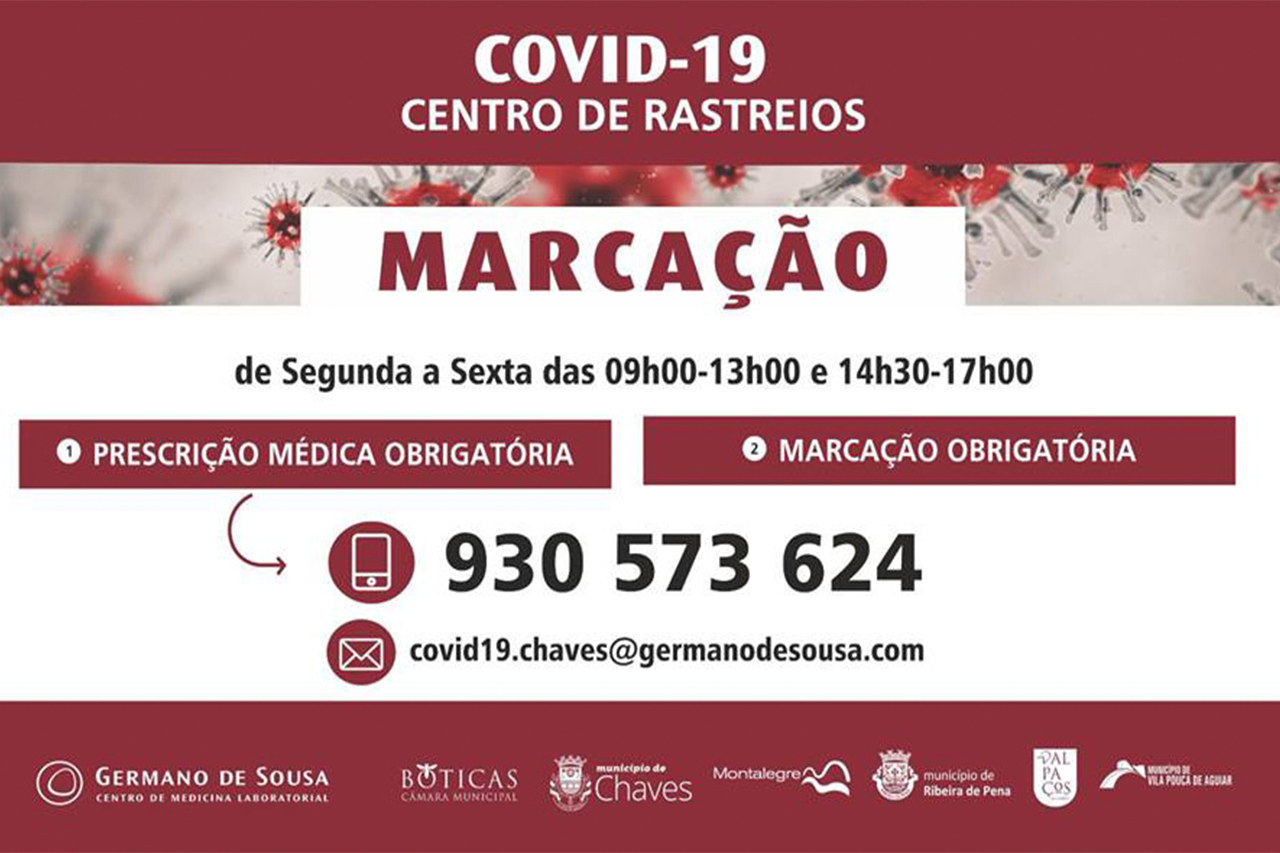 Centro de Rastreios COVID-19 do Alto Tmega j est em funcionamento 