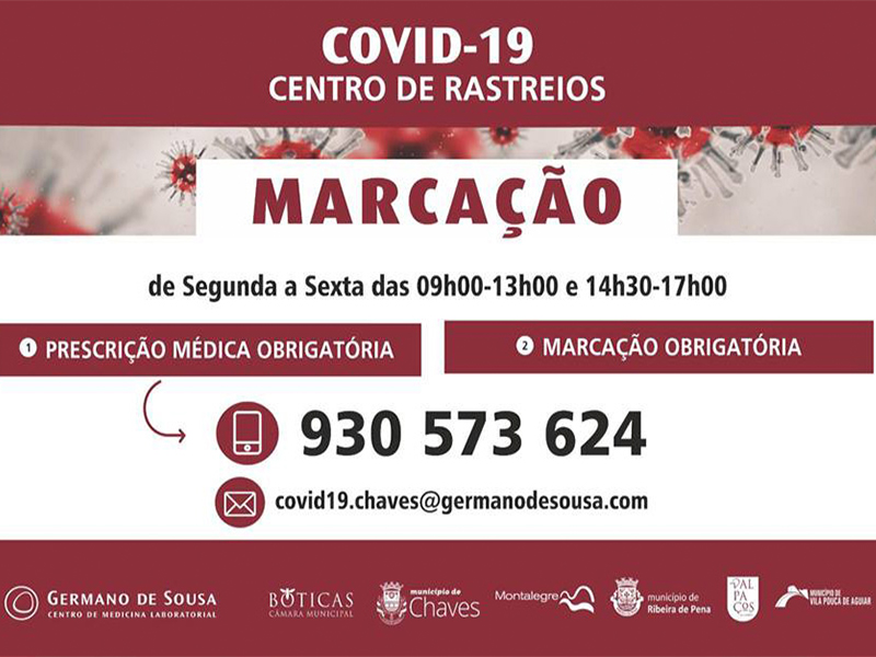 Centro de Rastreios COVID-19 do Alto Tmega j est em funcionamento 