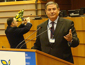 Fernando Campos na cerimónia anual do Pacto dos Autarcas