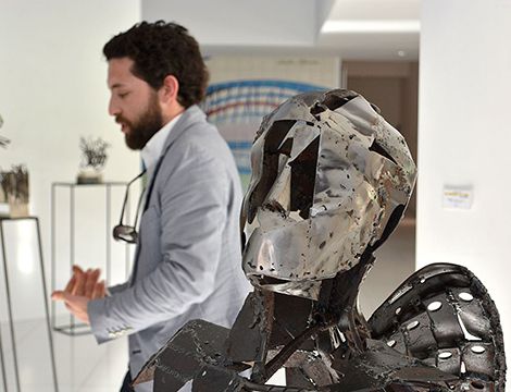 Átrio dos Paços acolhe exposição de escultura de Óscar Rodrigues