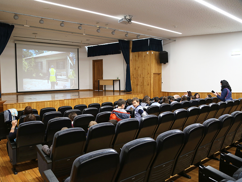 Crianas do Pr-Escolar e do 1 Ciclo assistiram  exibio do filme Dimenso S