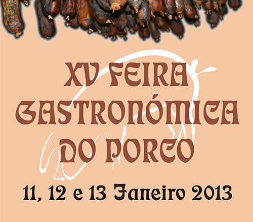 Feira Gastronómica do Porco realiza-se nos dias 11, 12 e 13 de Janeiro