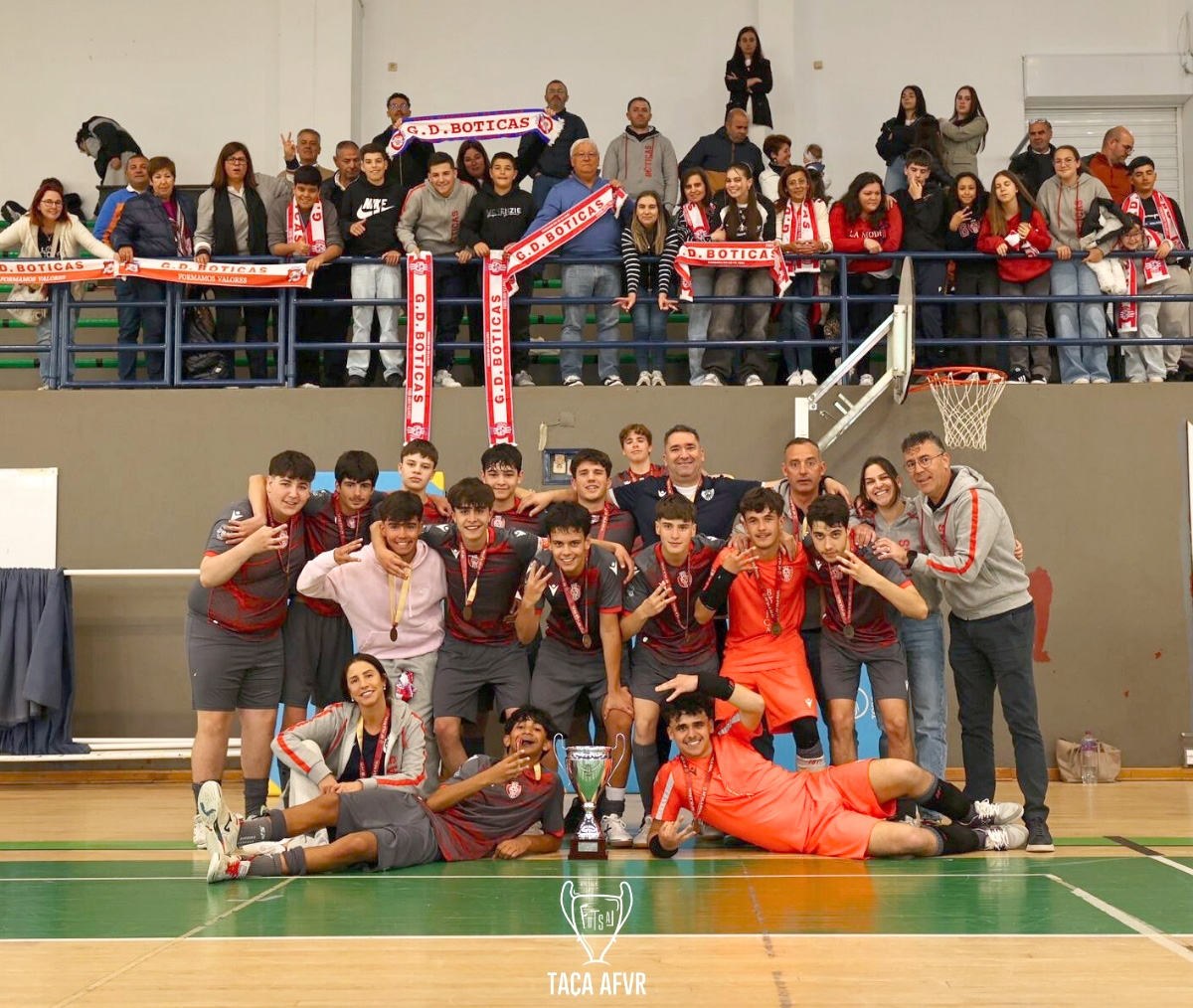 GD Boticas venceu Taa Distrital de Futsal de Juvenis