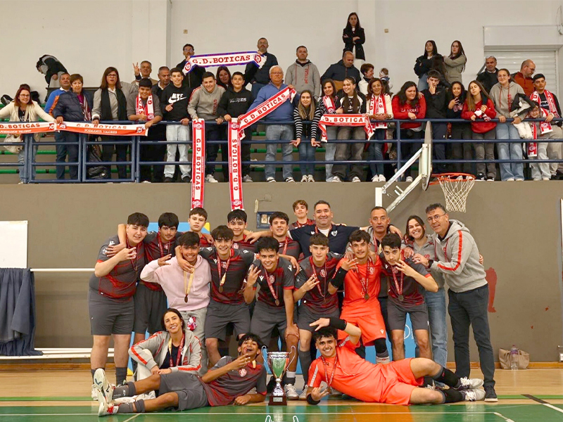 GD Boticas venceu Taa Distrital de Futsal de Juvenis