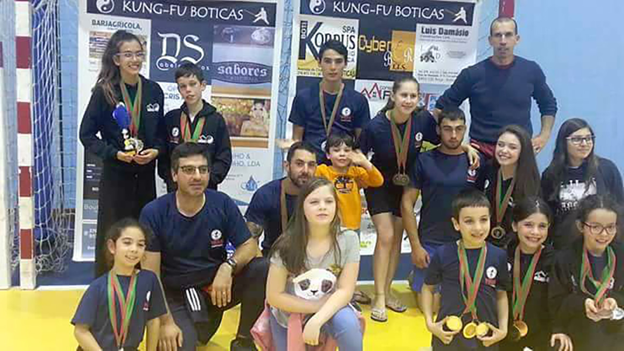 Atletas de Boticas medalhados em competio de Kung Fu Tradicional