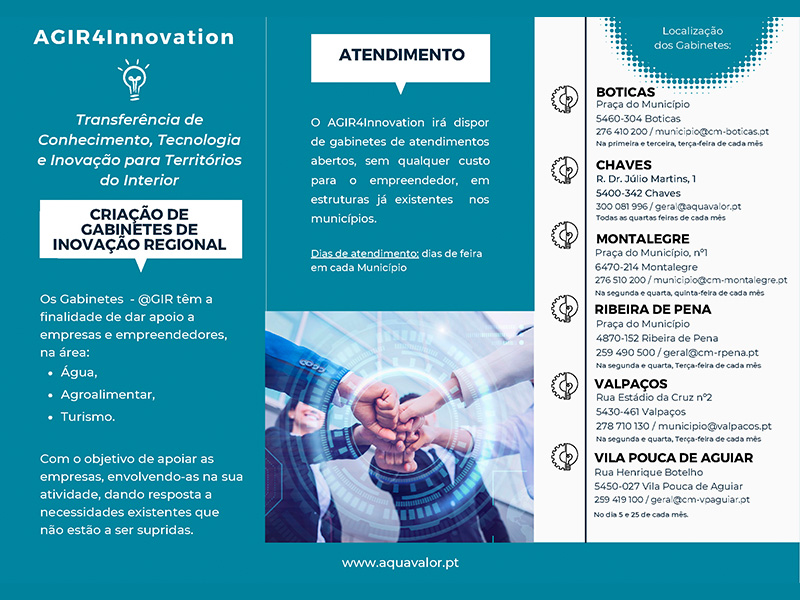 Gabinetes de Inovao Regional pretendem estimular a transferncia de conhecimento em territrios de baixa densidade