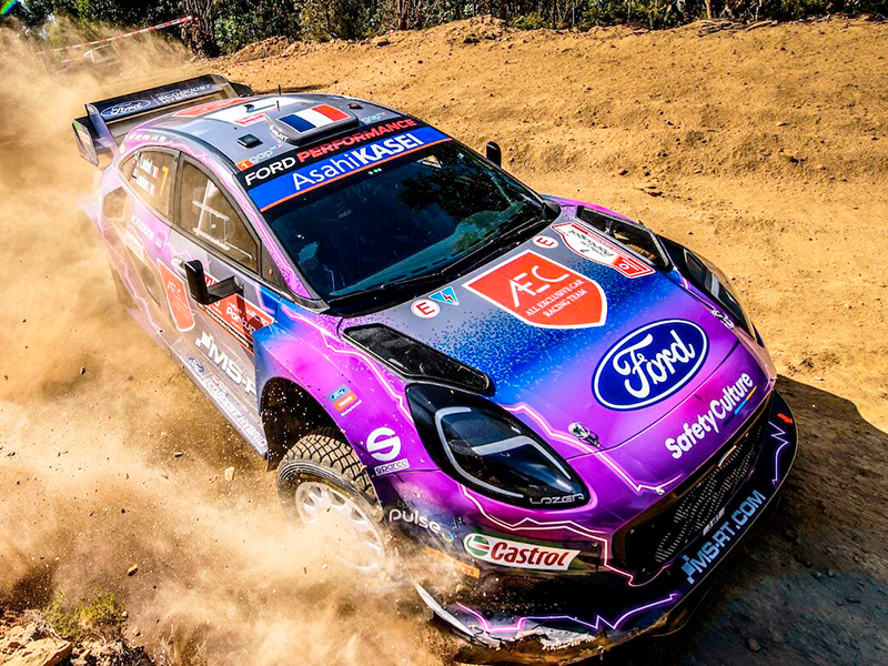 Equipa da Ford-M’Sport WRC realiza testes de Rali em Boticas