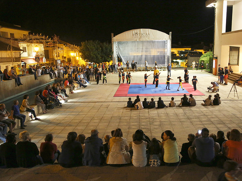 Demonstrao de Kung Fu na Praa do Muncipio