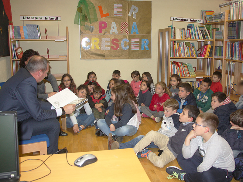 Presidente da Cmara participou na Semana da Leitura 2019