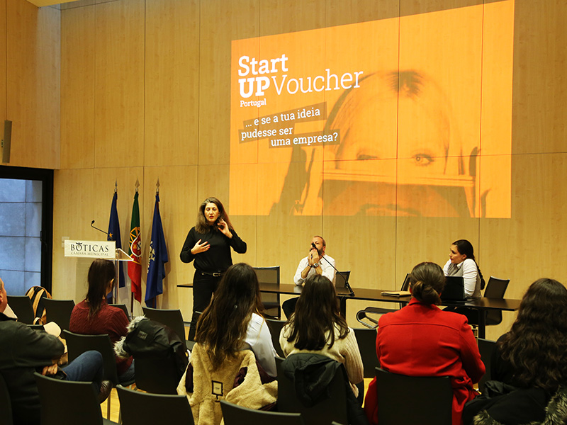 Boticas recebeu mais uma sesso do StartUp Voucher