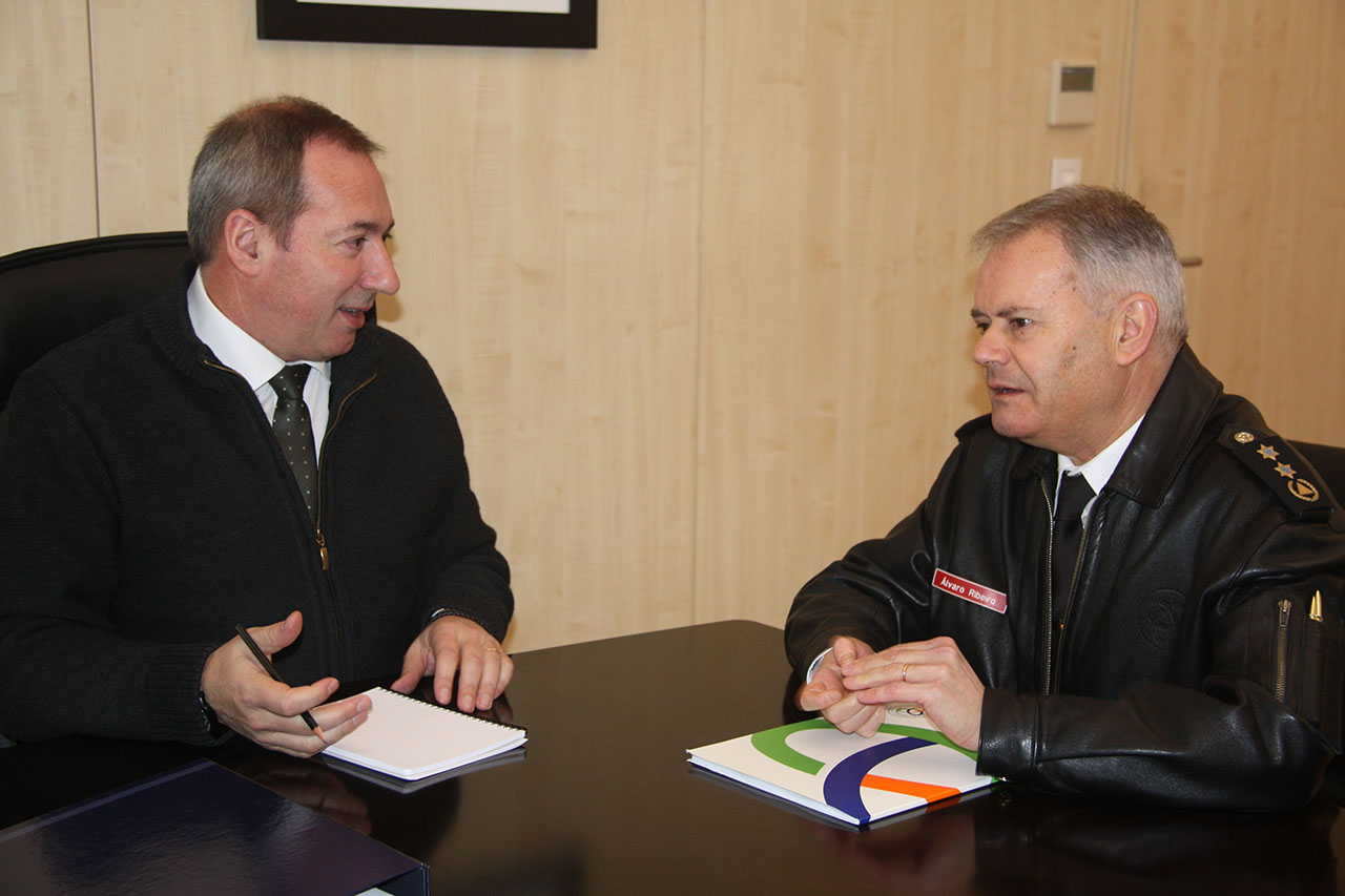 Presidente da Cmara reuniu com Comandante do CDOS de Vila Real