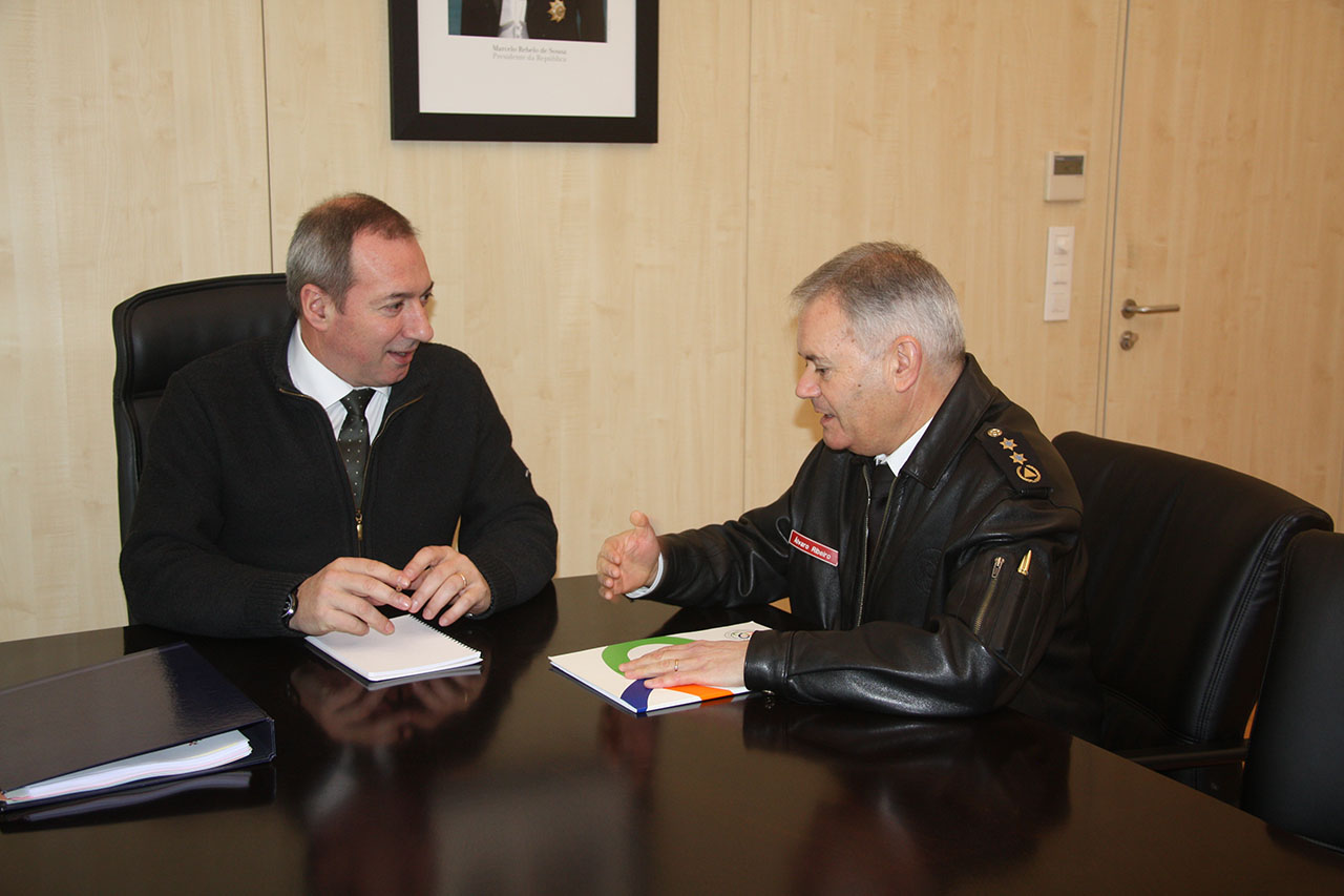 Presidente da Cmara reuniu com Comandante do CDOS de Vila Real