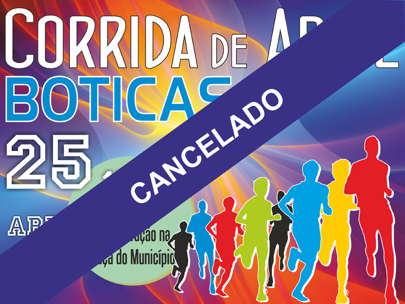 Cancelamento da Corrida de Abril