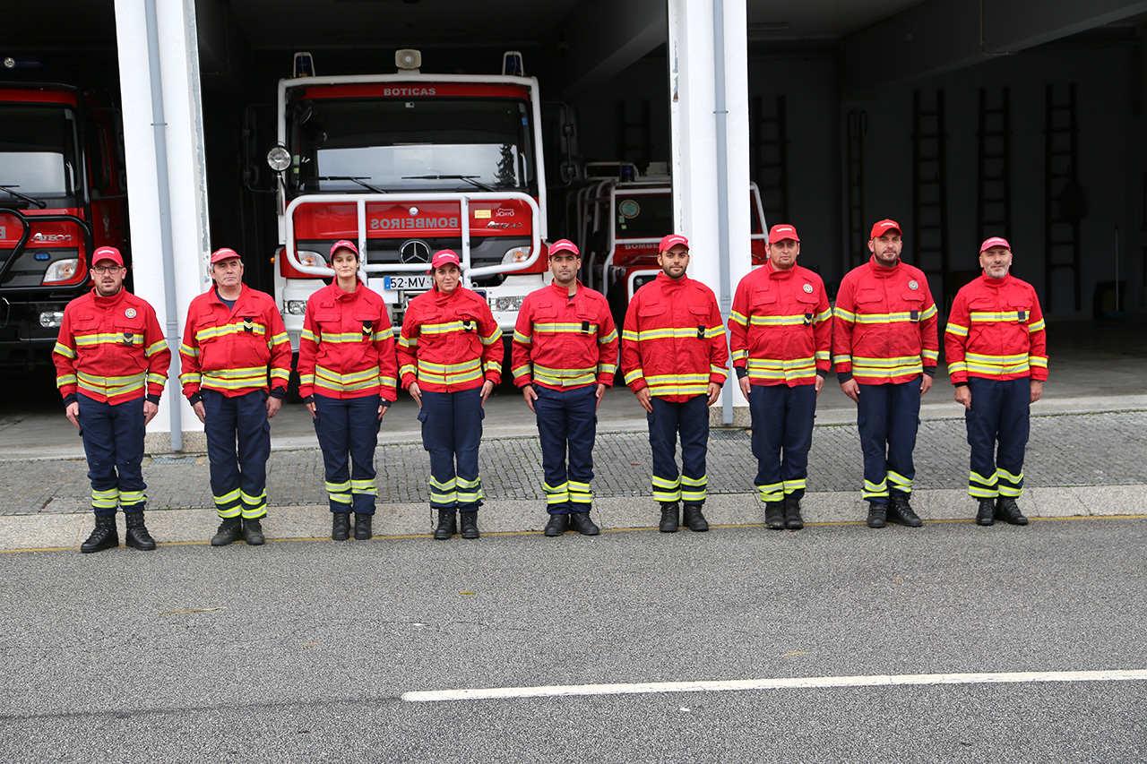 Bombeiros de Boticas associaram-se a iniciativa contra a Violncia Domstica