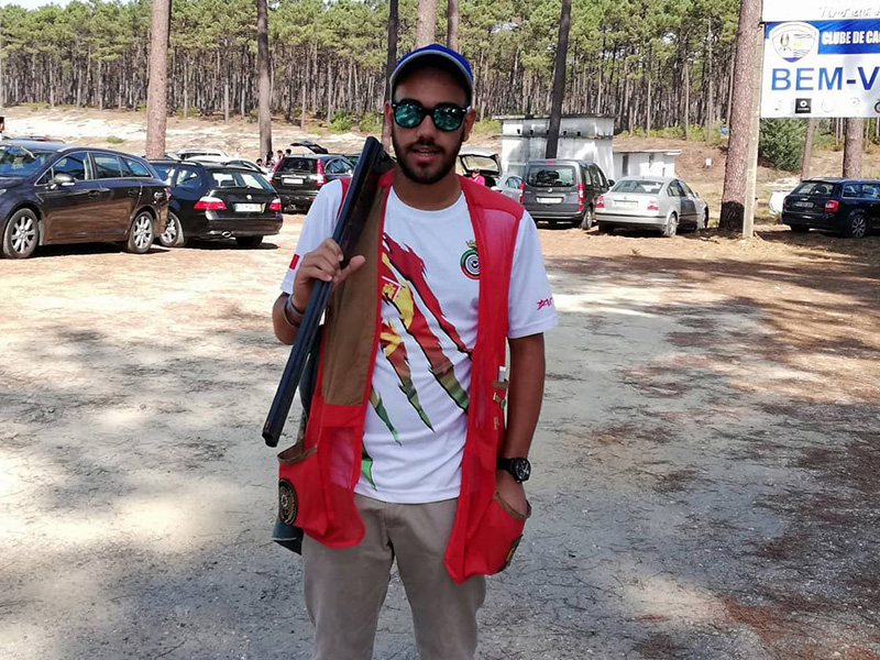 Rui Cruz participou no Campeonato do Mundo de Tiro ao Prato