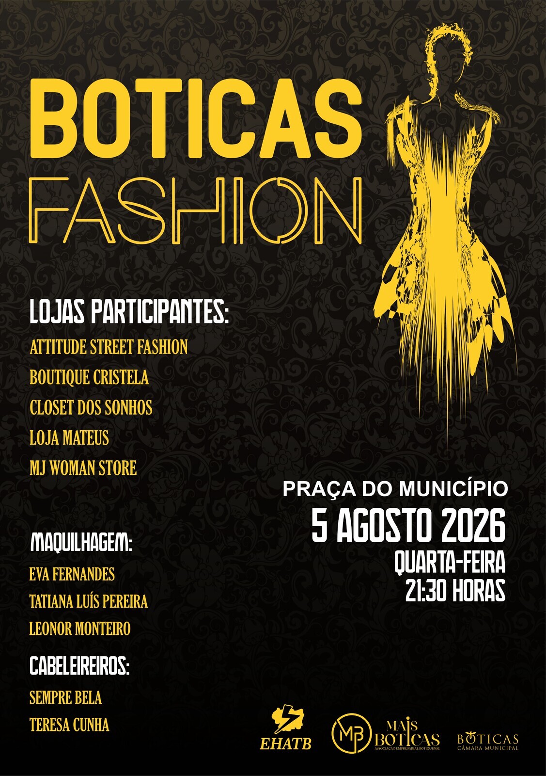 CARTAZ BOTICAS FASHION 5 AGOSTO 2026