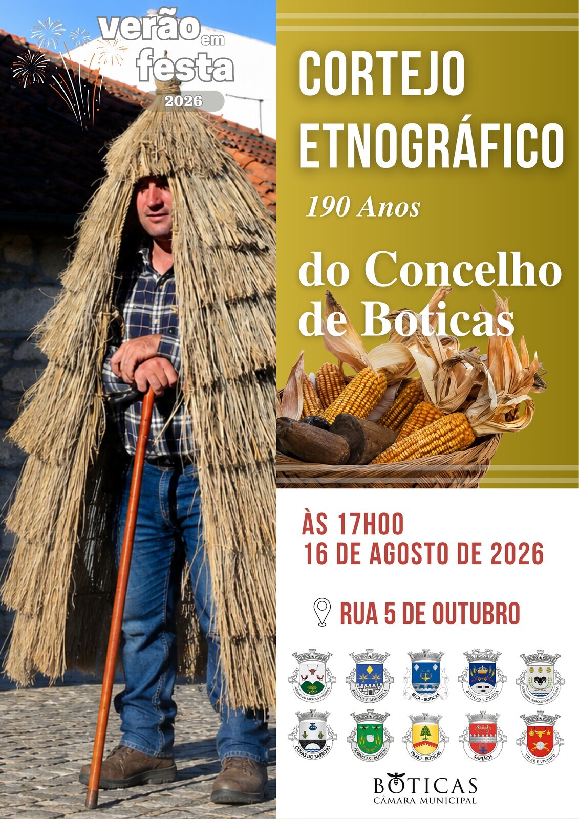 16 Agosto - Cortejo Etnografico 190 Anos