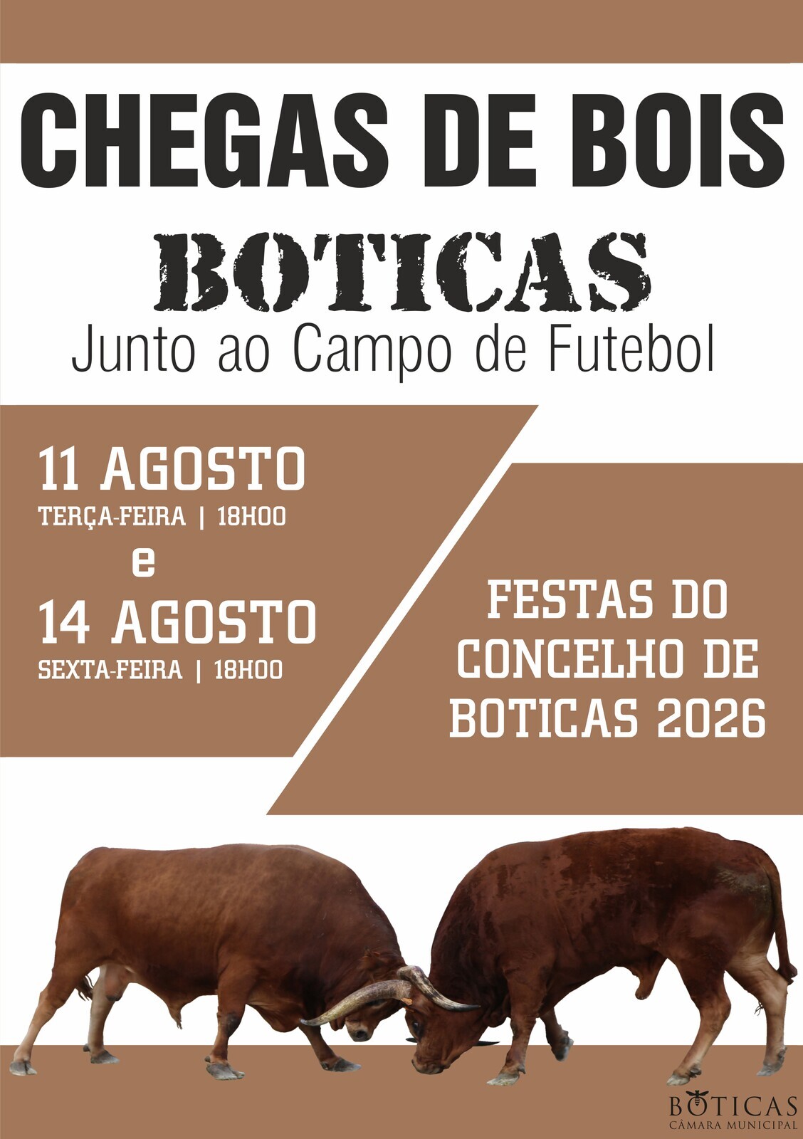 Chegas Bois 2026