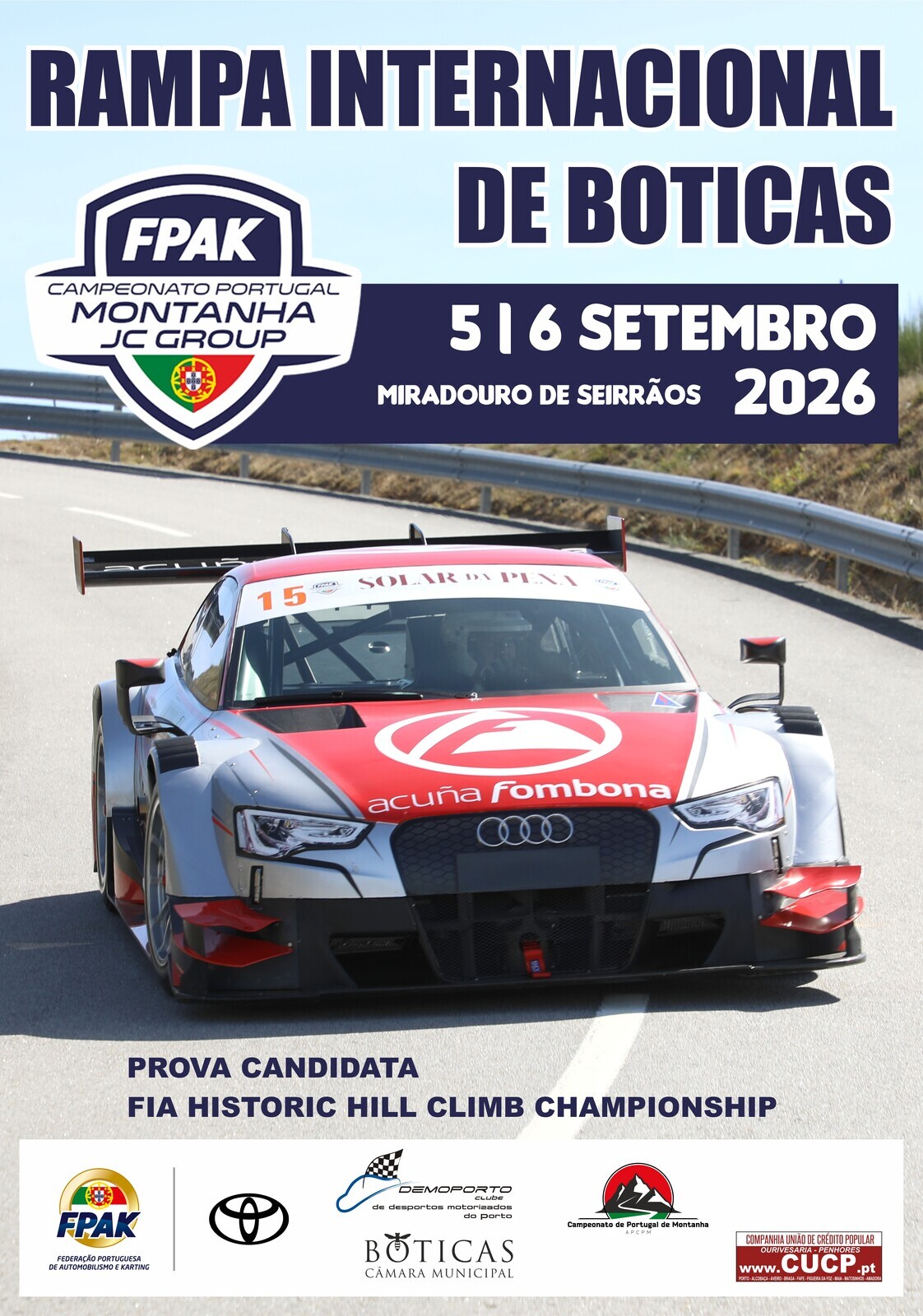 Cartaz Rampa Boticas 2026